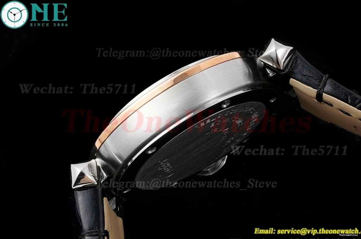 Cartier 30mm AF Dial Ladies Quartz De RG LE White Black Pasha 0303